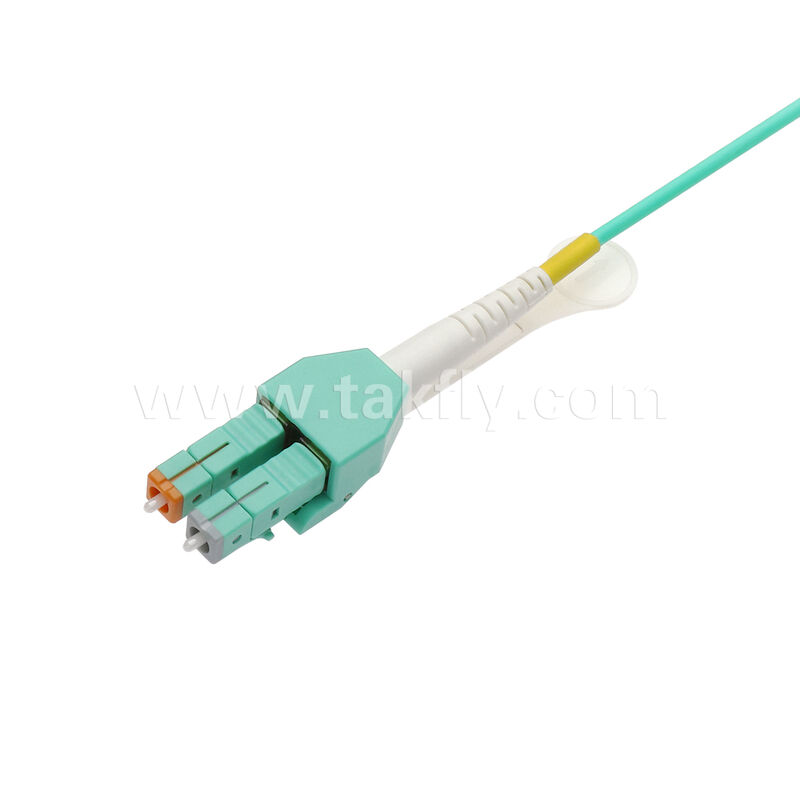 LC UPC do LC UPC Uniboot Duplex BIF Patchcord światłowodowy Patchcord OM3 Wielomodowy LSZH 2,0 mm