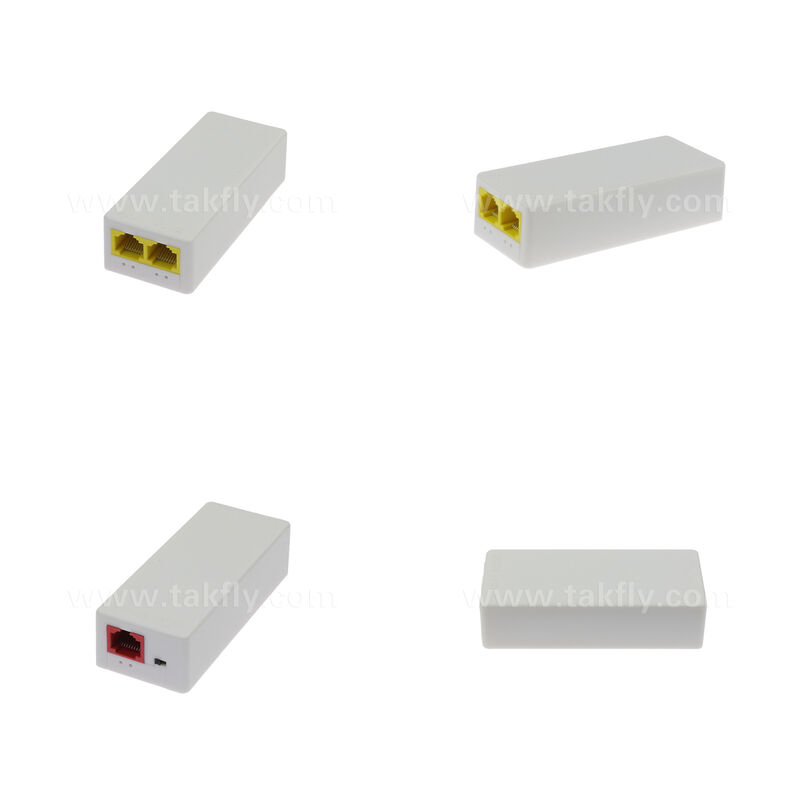 1-2 Port Gigabitowy wodoodporny przedłużacz PoE z zasięgiem 250m i standardem IEEE 802.3af/at