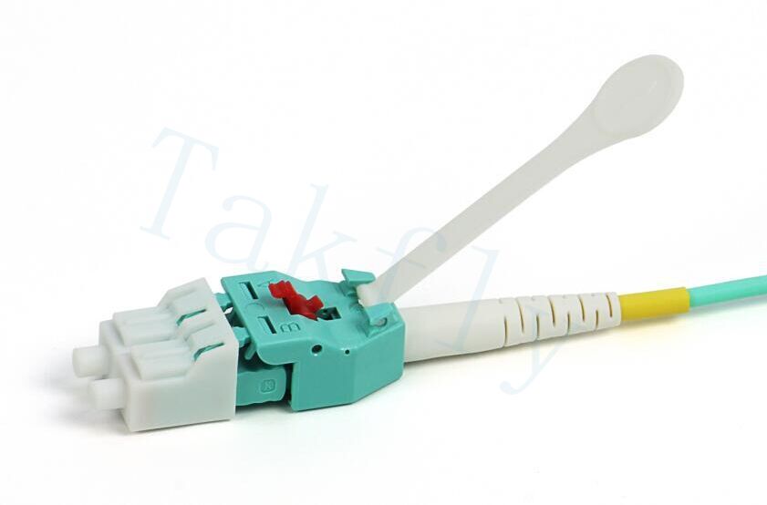 Oszczędzający przestrzeń LC-LC Uniboot Patch Cord dla kabli o wysokiej gęstości