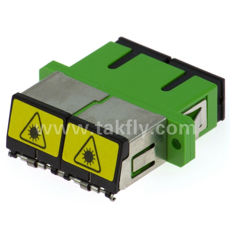 Adapter światłowodowy SC Zirconia Sleeve z opcją Duplex i konfiguracją bezprzewodową