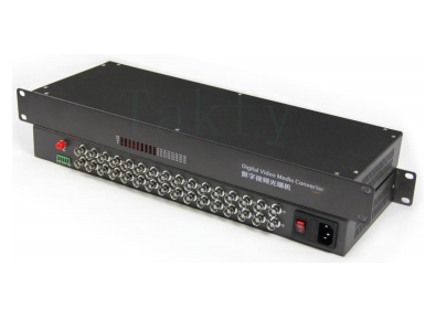 32CH Digital Video Optical Converter – 32 Video + 1 RS485 Data over Single Fiber