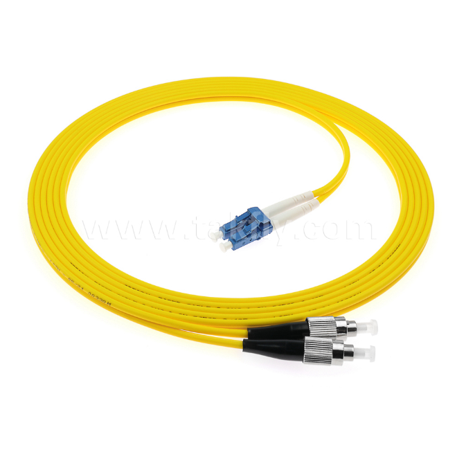 LC-FC Hybrid Fiber Patch Cord Simplex / Duplex, Singlemode & Multimode, do elastycznego połączenia sieciowego