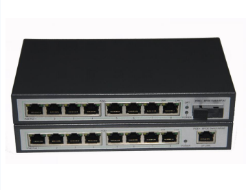 High-Definition Unmanaged POE Network Switch | High-Quality Electronics DF-1.25G-8P-1E