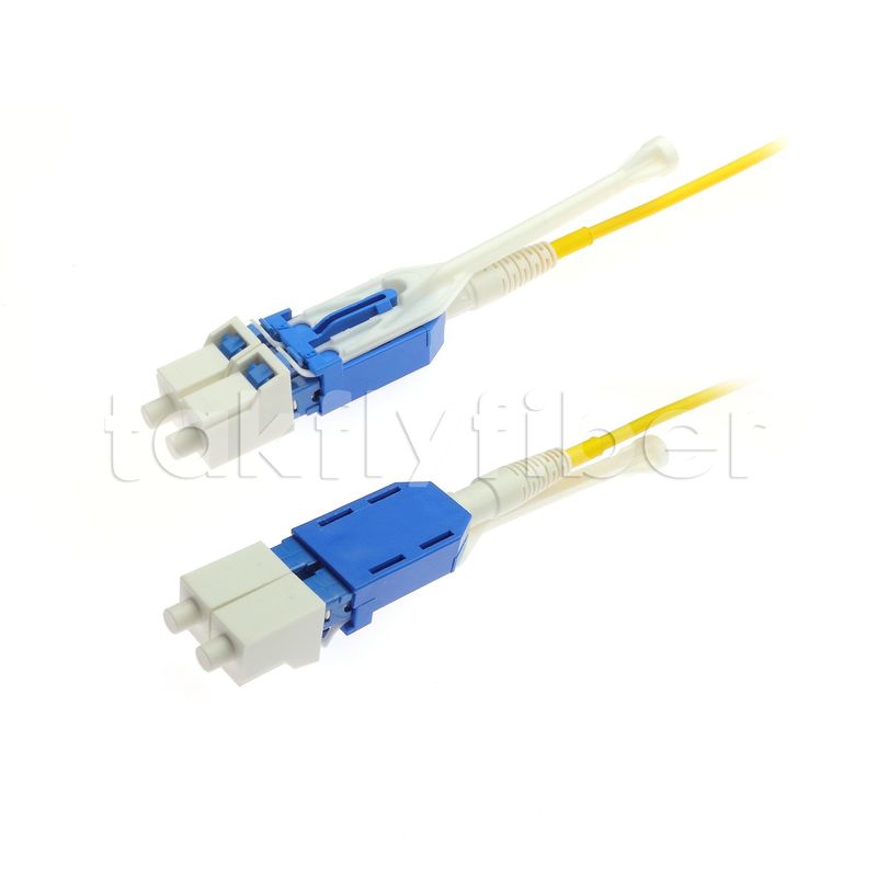 Uniboot Duplex Fiber Optic Patchcord 2,0 mm średnicy z G657A1 Fiber i LSZH Jacket LC PC Connector