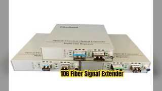 Repeater 10G OEO przedłuża sygnał światłowodowy