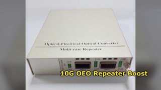 Repeater światłowodowy 10G OEO SFP+ do SFP+