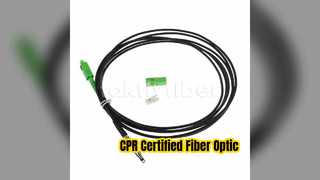 Patchcord światłowodowy CPR Dca SCAPC LCAPC